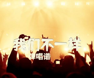 《我们不一样》吉他谱