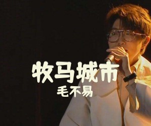 《牧马城市》C调吉他谱