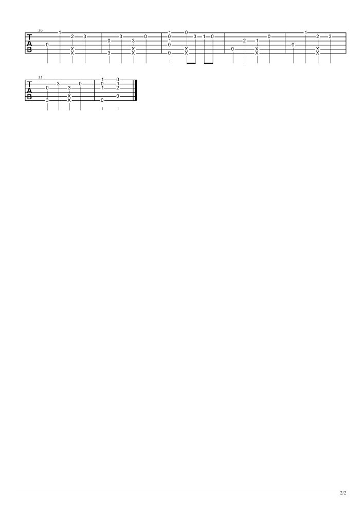 《选择善良》吉他谱